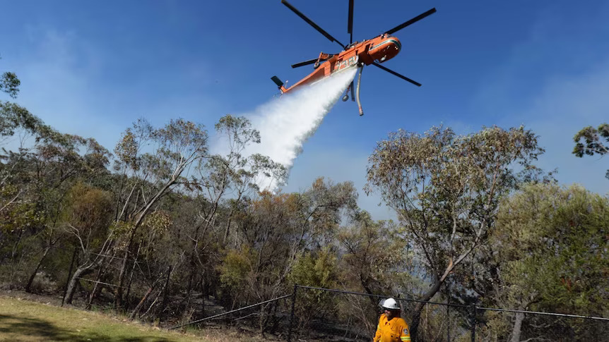 Bushfire response operations